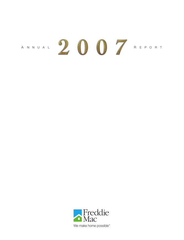 freddie mac seller servicer guide 2007